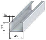 C型鋼45×30×10(板厚1.2mm)