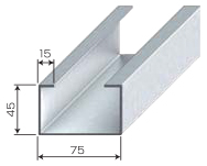 C型鋼75×45×15(板厚1.6mm)