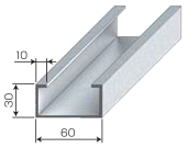 C型鋼60×30×10(板厚2.3mm)