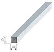 角パイプ19×19(板厚1.6mm)