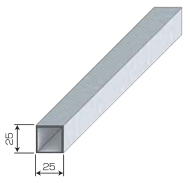 角パイプ25×25(板厚1.6mm)