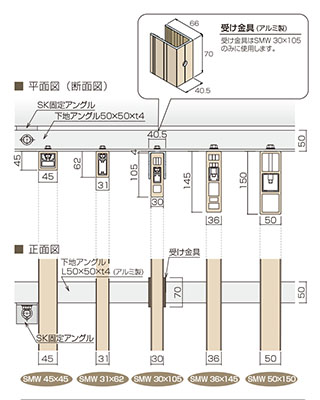 納まり参考図縦張り