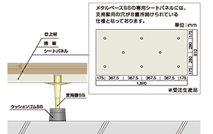 ・標準納まり図・メタルベースSS