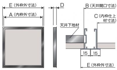 スリーハッチSS 寸法図