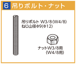 吊りボルト・ナット