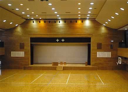 施工事例　佐野日大 ◇オープンタイプブナ着色