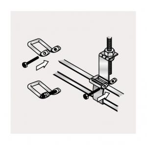 ハンガ固定金具