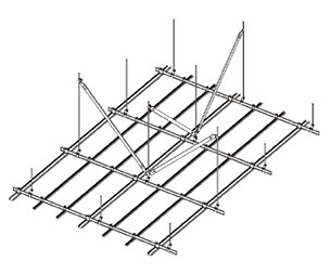 一般的な耐震天井