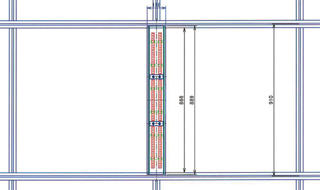 LED照明器具配置イメージ図