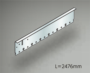 野縁受け　NUプレート