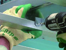 ④野縁とADクリップの固定