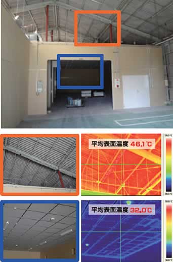 断熱性の実例 断熱性の実例