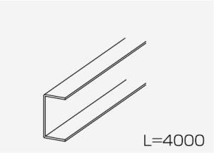 野縁受け［-40×20×t2.0］